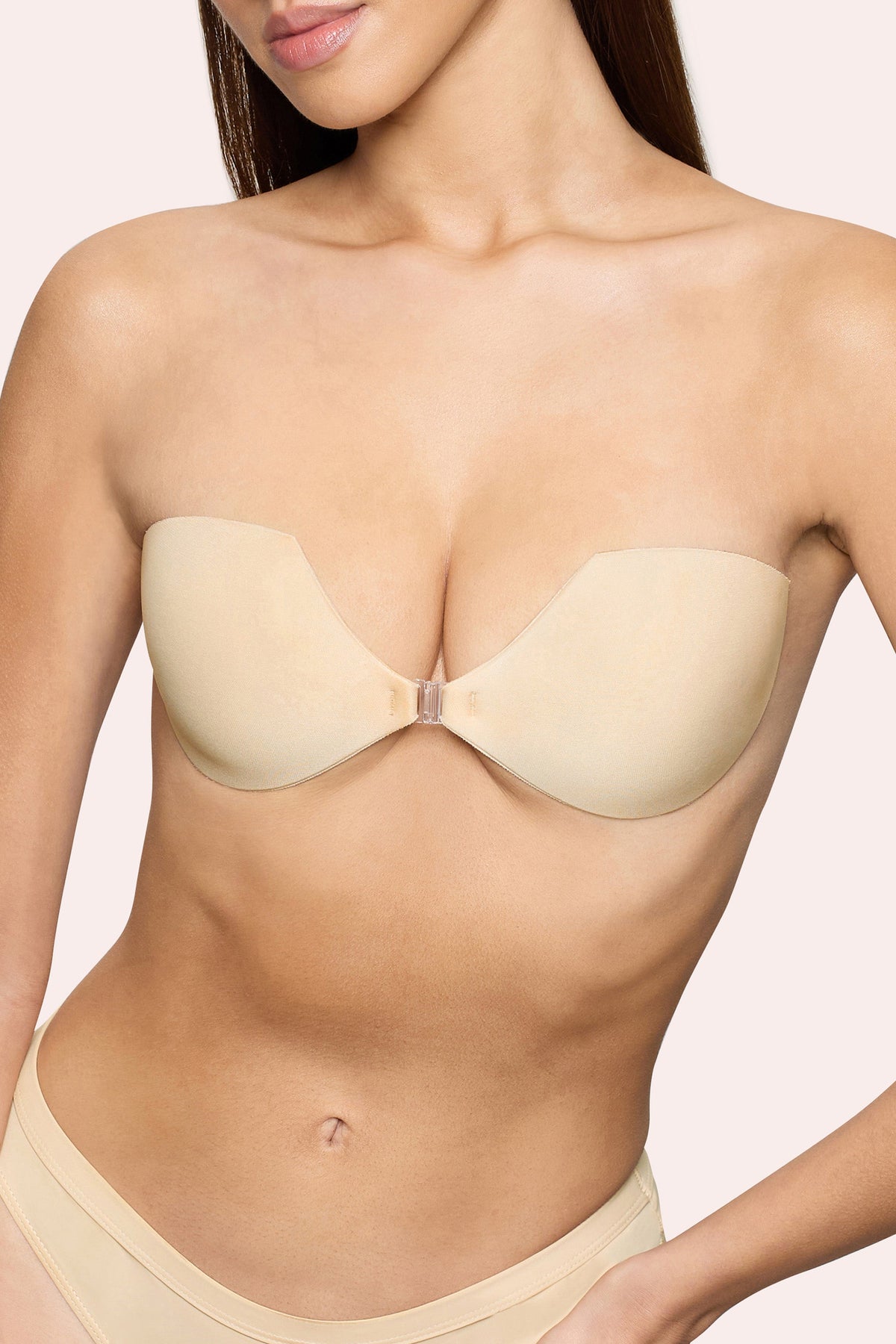 Demi Sticky Bra | Boomba Sand Demi Sticky Bra - Club L 