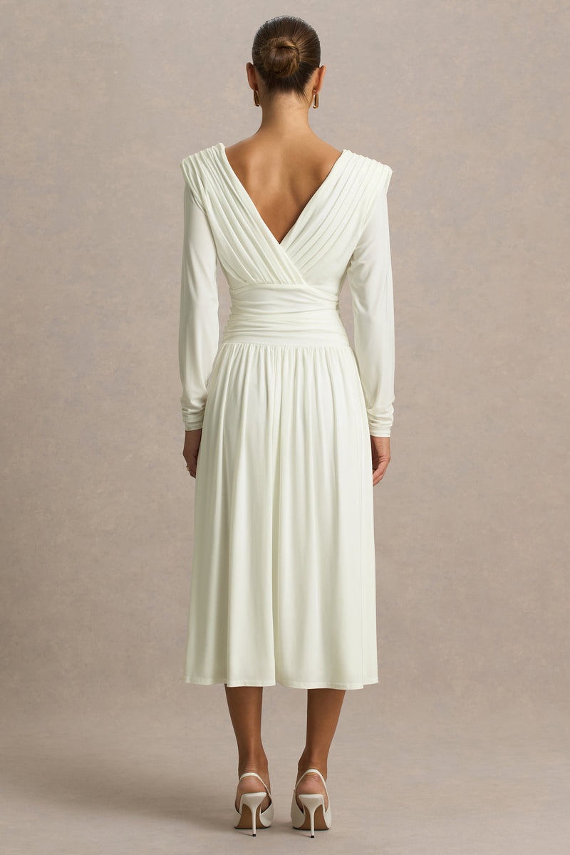 HR_CL136844005 - Alexis Cream Plunge-Neck Maxi Dress With Draped And Ruched Detailing__Sep26 02.jpg