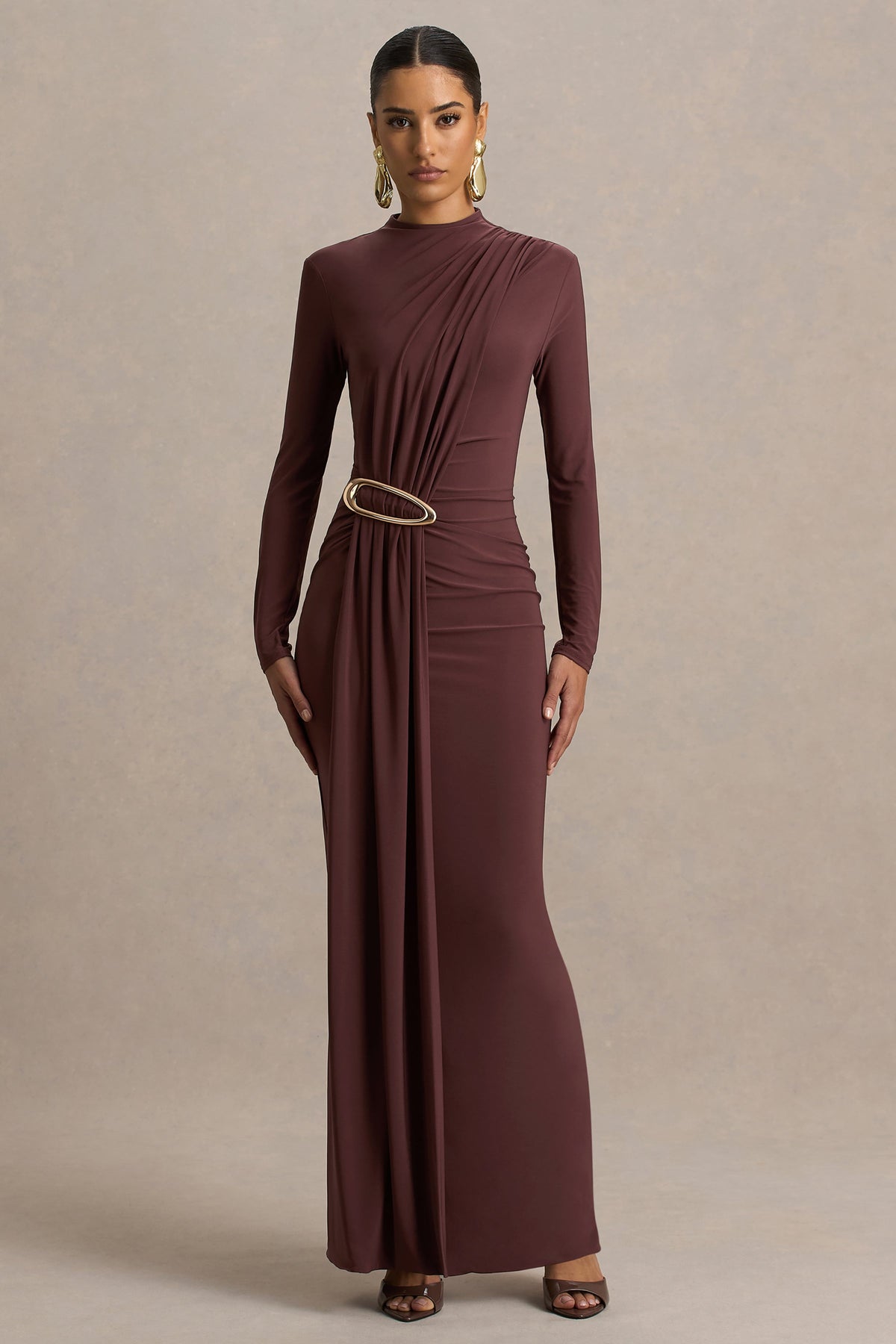 HR_CL137096457---Zadie-Brown-High-Neck-Midi-Dress-With-Gathered-Detail__Sep12-05.jpg