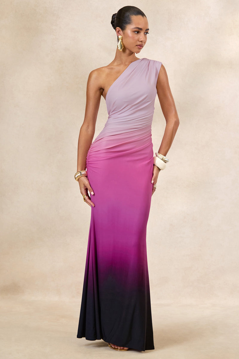 CL137588234 - Lauretta _ Pink Ombre Asymmetric Maxi Dress With Ruching2 2.jpg