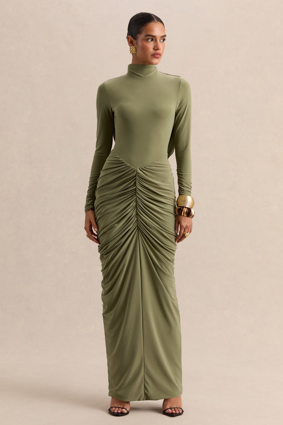 ECM_HR_CL137703031---Harmona-_-Olive-High-Neck-Maxi-Dress-With-Gathered-And-Draped-Detailing-0.jpg