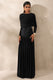 ECM_HR_CL137706001---Enalia-_-Black-Mesh-High-Neck-Maxi-Dress-With-Short-Cape-4.jpg