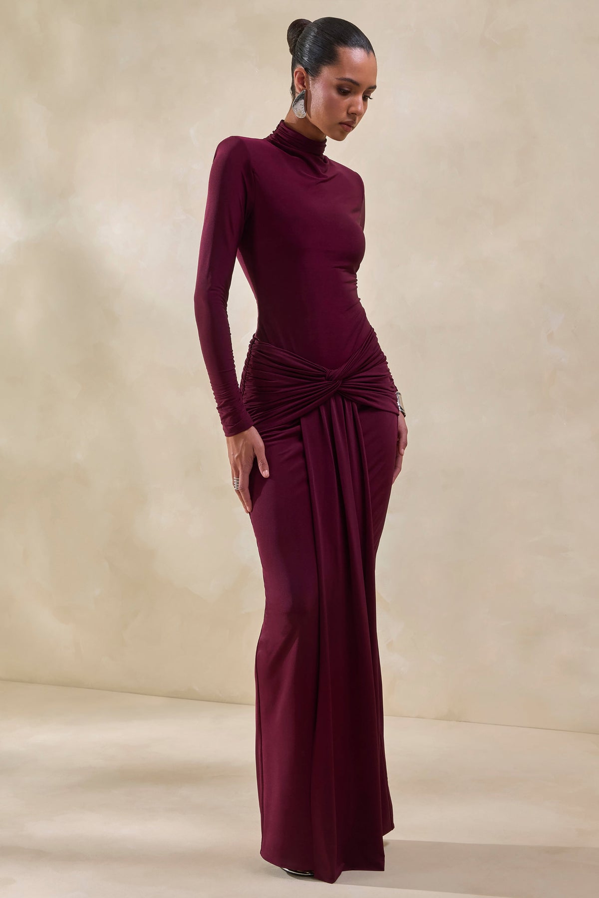 ECM_HR_CL137834102---Theria-Burgundy-Maxi-Skirt-With-Gathering-And-Knot-Detail-+-CL137818102---Lyanna-_-Burgundy-Turtle-Neck-Bodysuit3.jpg