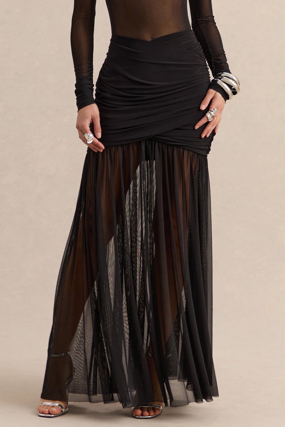 ECM_HR_CL137835001---Kallie-_-Black-Twisted-Waist-Mesh-Maxi-Skirt-+-CL137819001---Garina-_-Black-Mesh-High-Neck-Bodysuit-With-Long-Sleeves--4.jpg