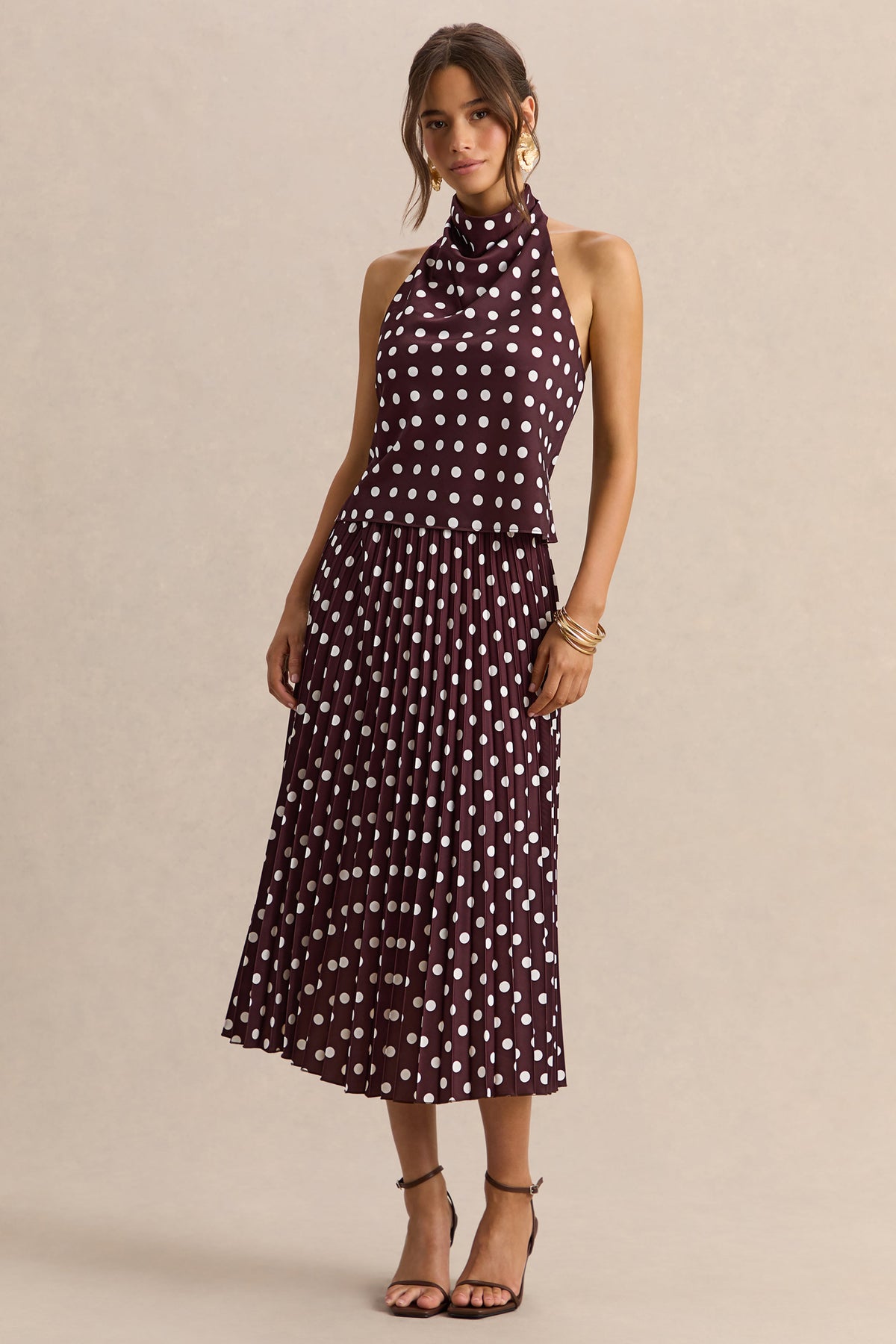 CL137920021---Lirona---Kiora-Brown-Polka-Dot-Satin-High-Neck-Top-CL137919021---110.jpg