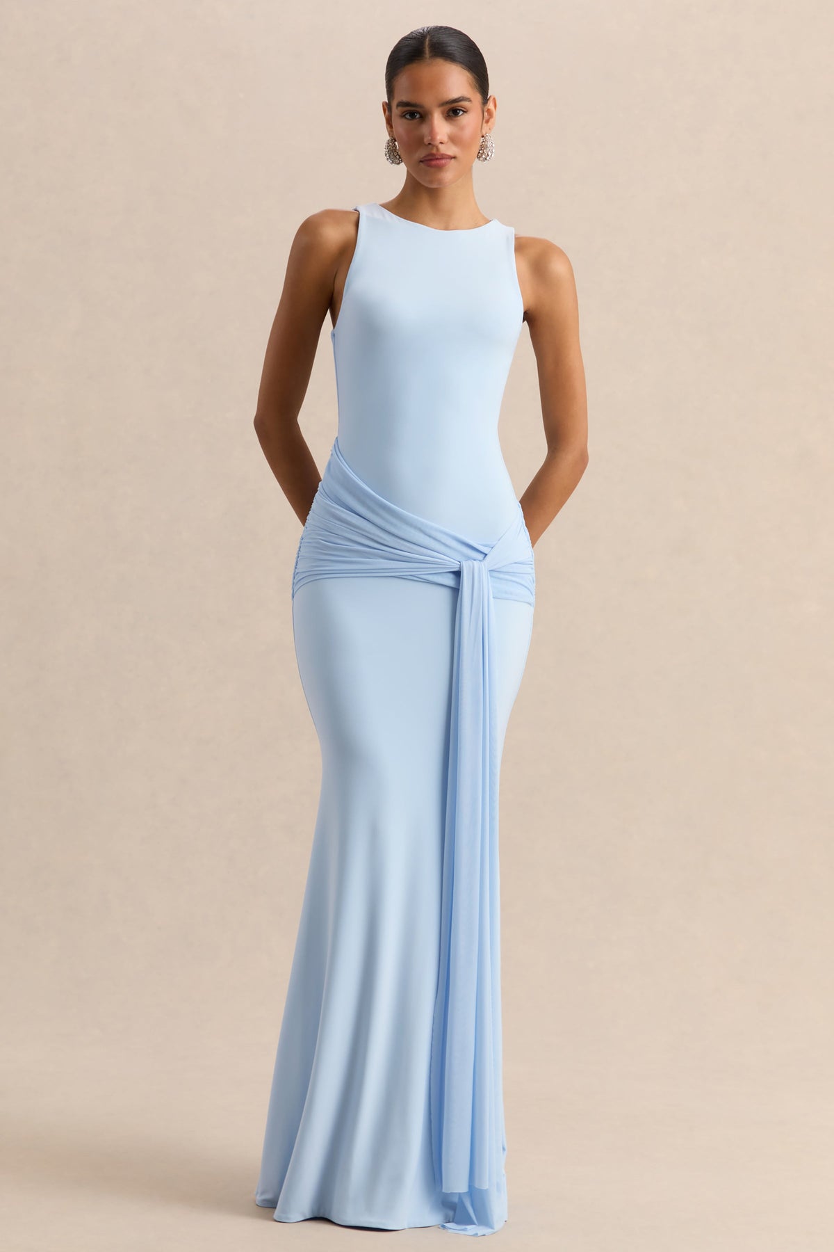 ECM_HR_CL138068013---Mirene---Powder-Blue-Round-Neck-Maxi-Dress-With-Gathered-Detailing-And-Sash-06_HERO.jpg