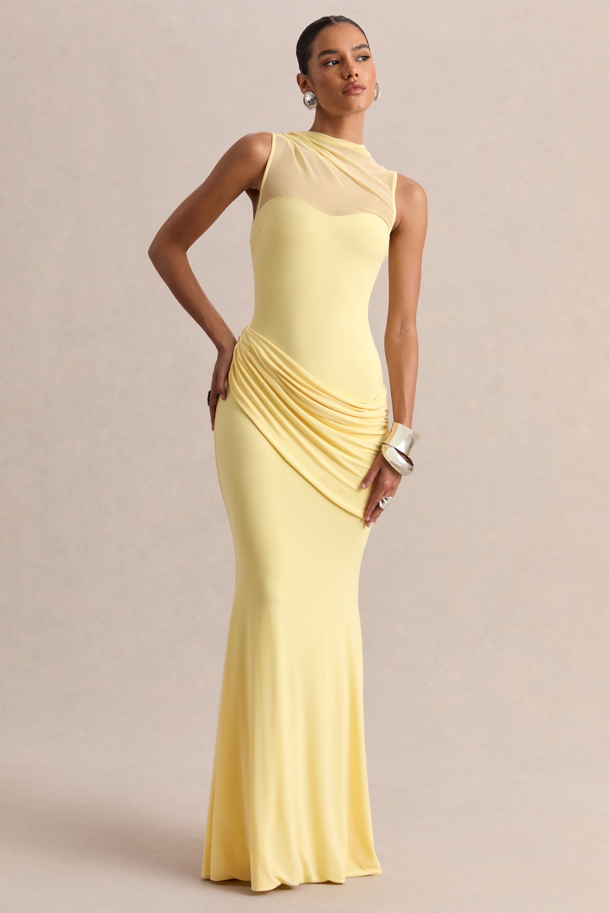 ECM_HR_CL138103121---Lyssy-_-Lemon-High-Neck-Maxi-Dress-With-Mesh-Detail-01.jpg