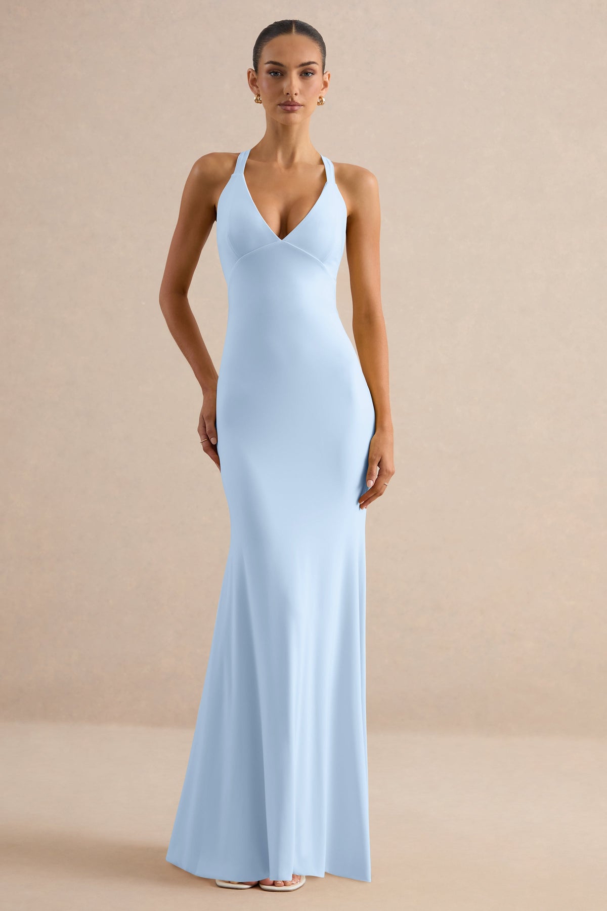 ECM_HR_CL138561013 - Goldiea | Light Blue Halter-Neck Fishtail Maxi Dress 1.jpg